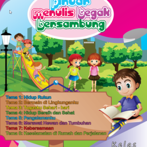 Pintar Menulis Tegak Bersambung Kelas 2